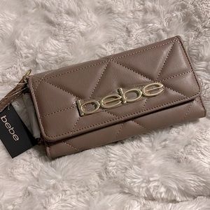 bebe NWT Wallet with Wristlet